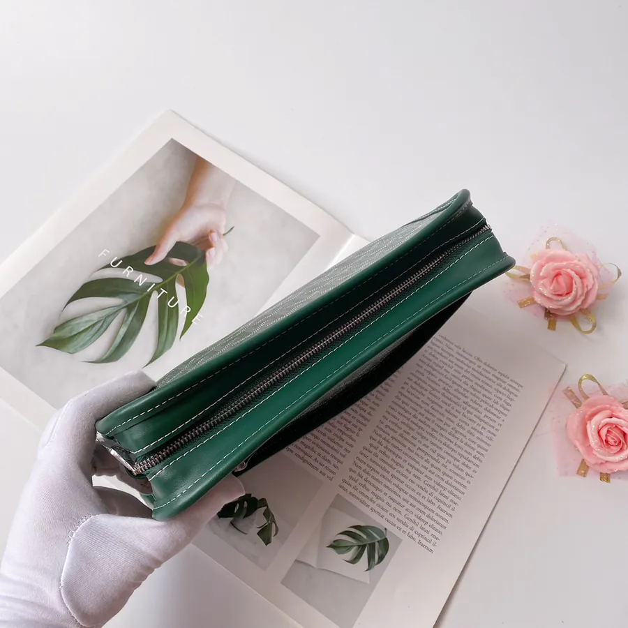 Goyrad Washbag Travel Essential with Original Leather and Hardware