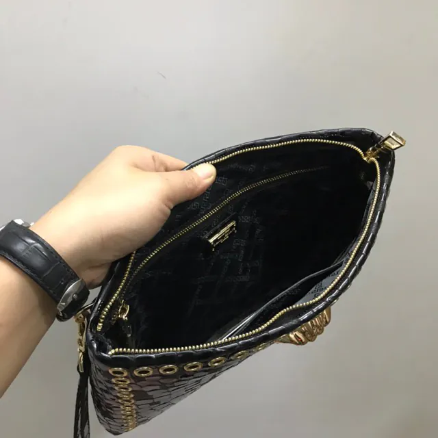 Fendi Men's Casual Top Handle Crossbody Bag