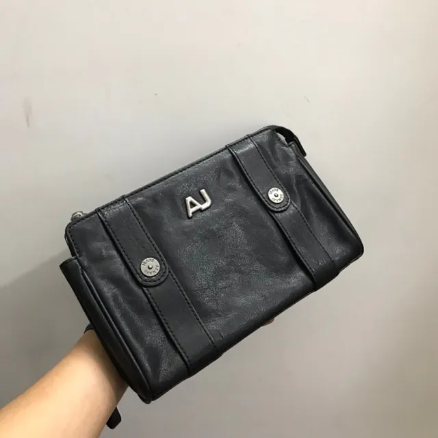 Top Original Armani Men's Tote Bag with Zippered Compartment