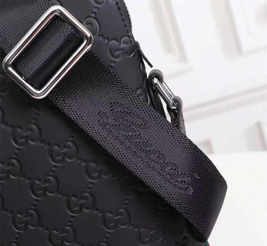 Gucci Men's Casual Bucket Bag Black