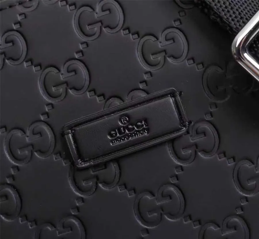 Gucci Men's Casual Bucket Bag Black