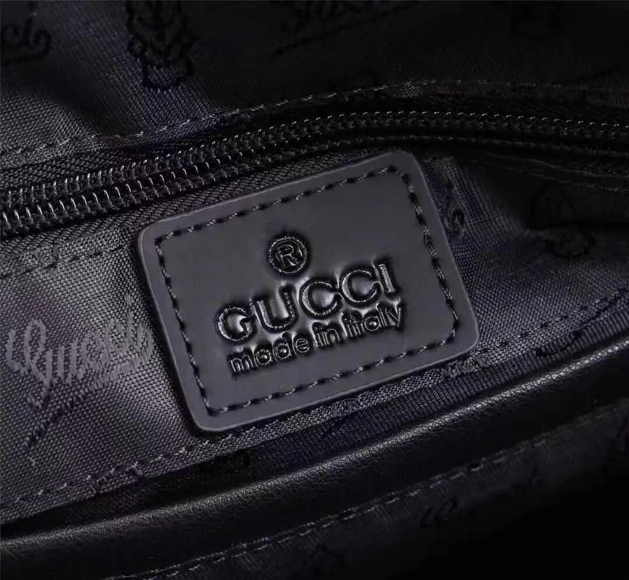Gucci Men's Casual Bucket Bag Black