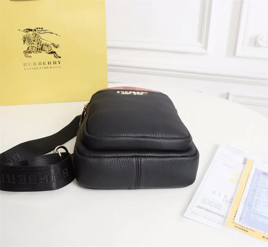 Burberry P200 Lightweight Crossbody Bag