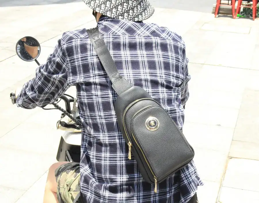 Fendi Vintage Bucket Bag with Grained Calfskin
