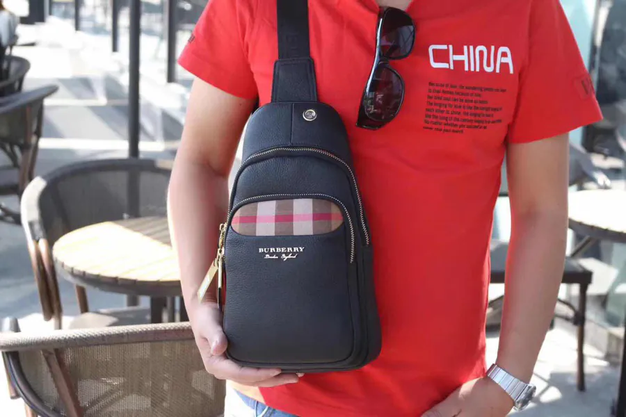 Burberry P200 Compact Crossbody Bag