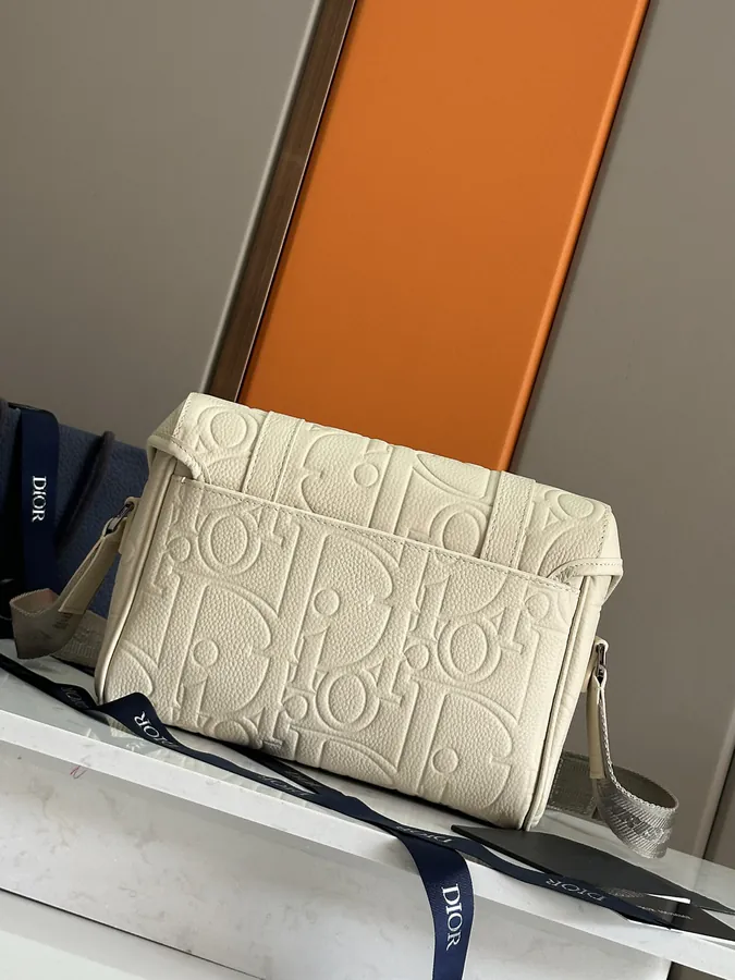Gravity Print Leather Messenger Bag Hit the Road Collection