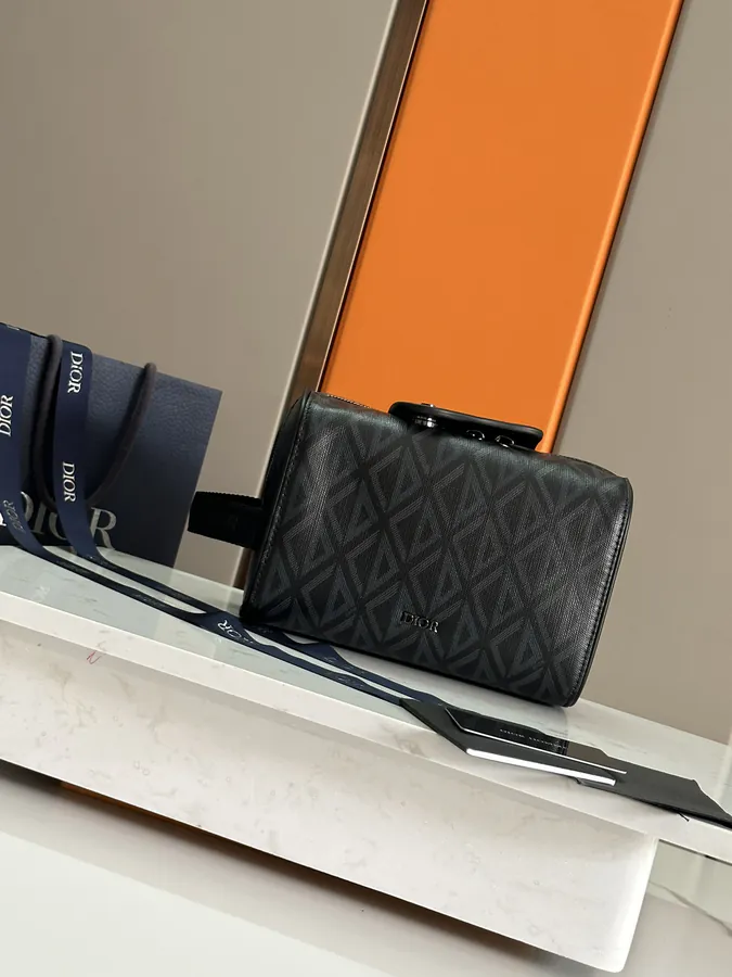 Lingot Travel Bag Premium Original, Black Diamond Pattern