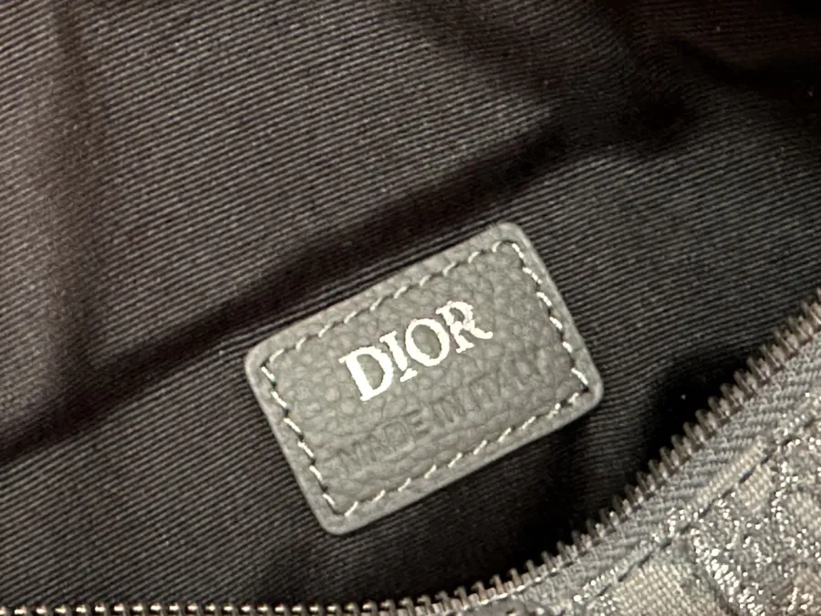 Top Original Saddle Bag with Oblique Print
