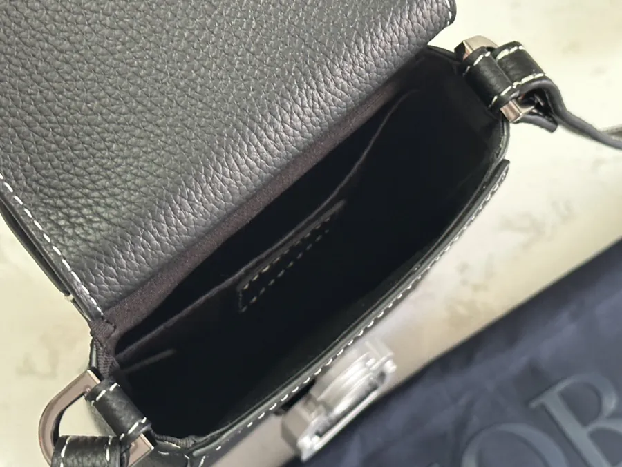 Top Original P510 Handcrafted Saddle Bag with Leather Strap