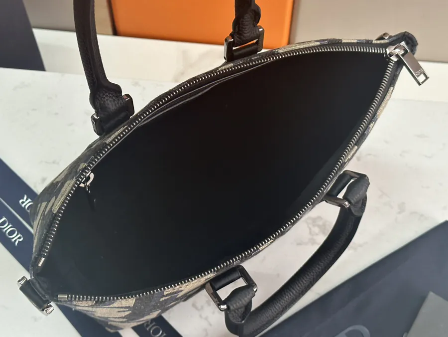Dior Weekender 25 Handbag Premium Leather Handle and Adjustable Strap