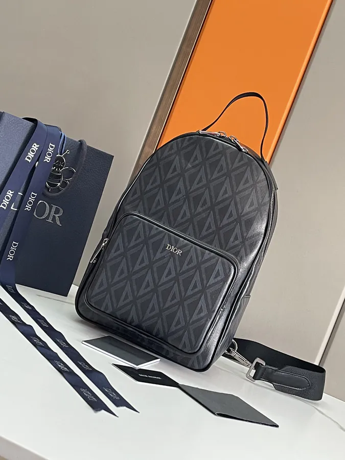 Original Rider Backpack with Diamond Pattern
