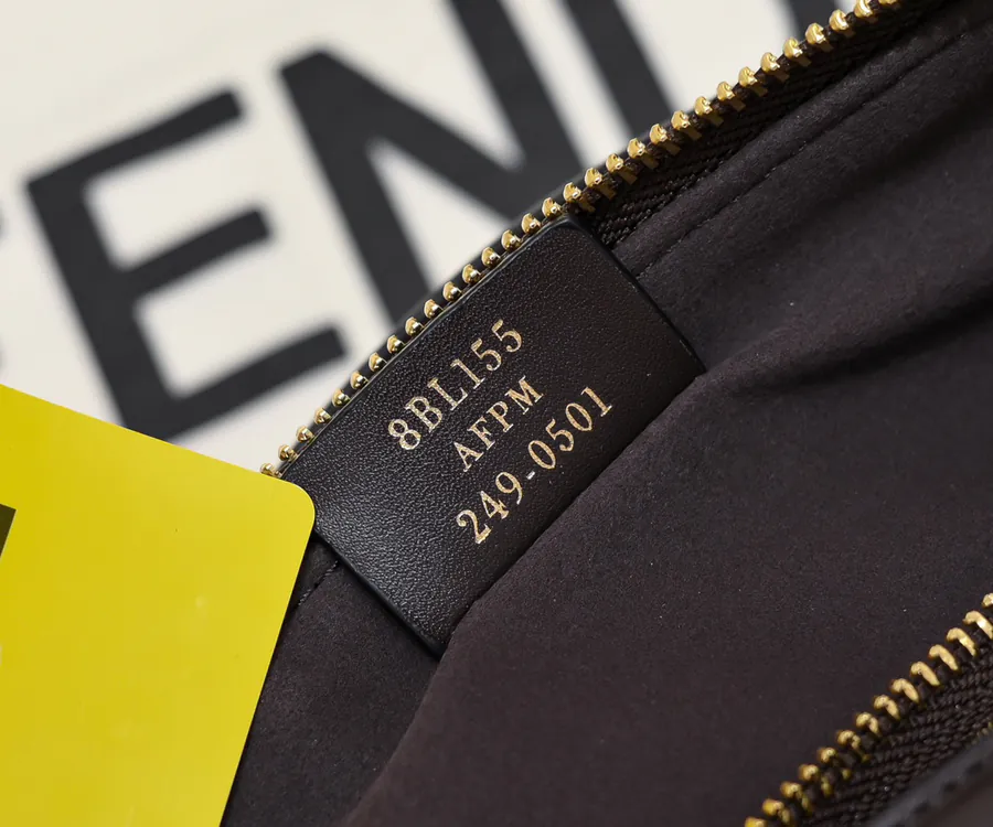 FENDI Boston Tote Bag Classic Leather and Calfskin