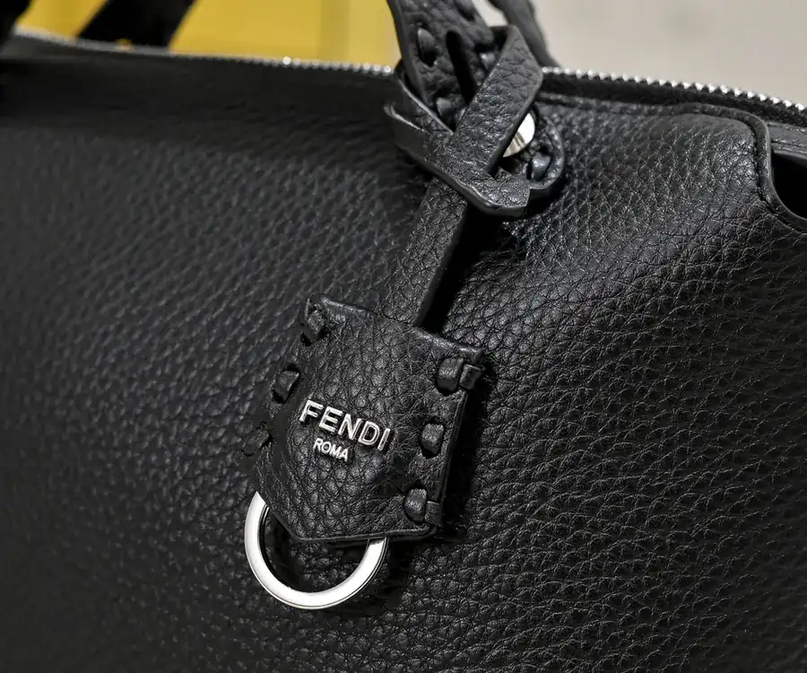 FENDI Boston Handbag with Handle and Strap