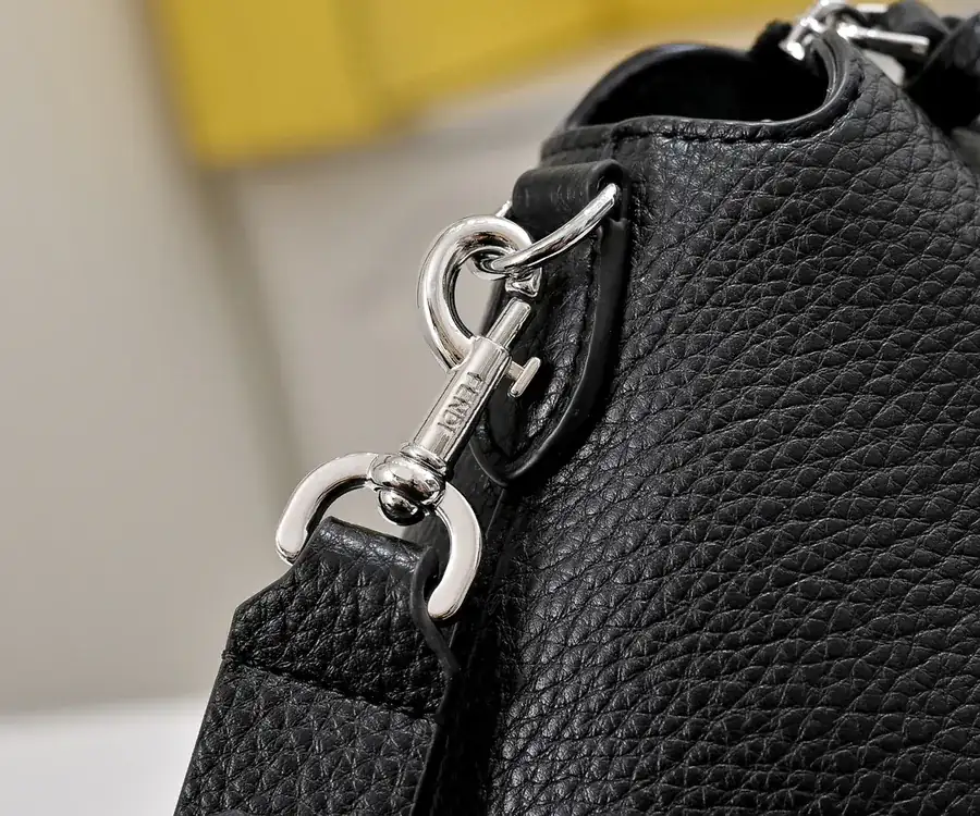 FENDI Boston Handbag with Handle and Strap