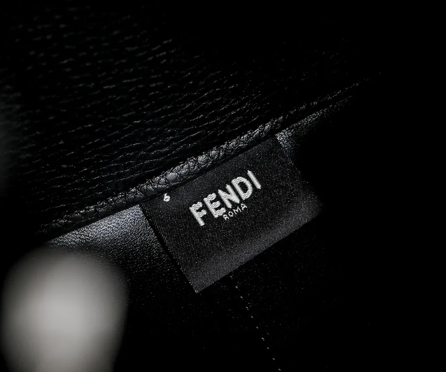 FENDI Boston Handbag with Handle and Strap