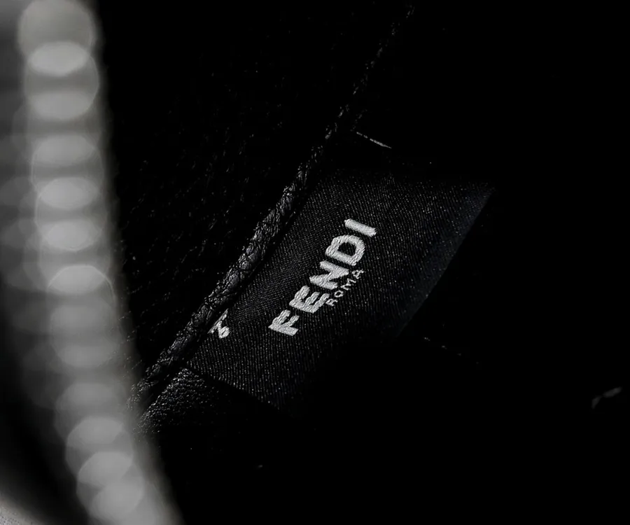FENDI Boston Tote Classic Monogram Calfskin