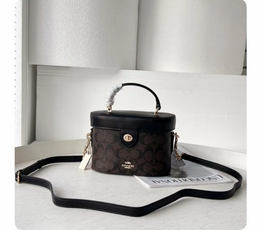 P250 C 78277 Classic C Logo Calfskin化妆包