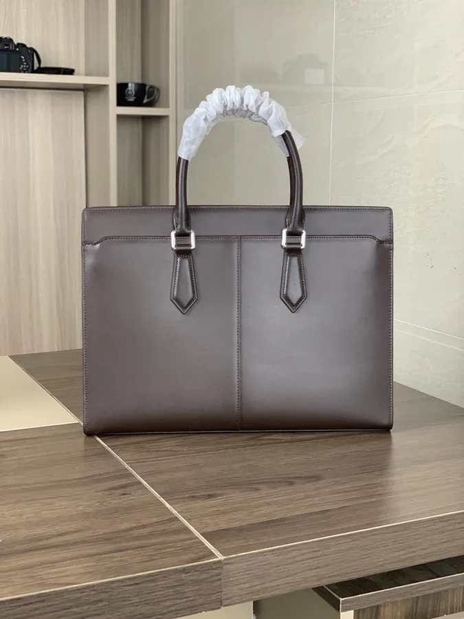 Mondaine Premium Leather Briefcase with Password Lock