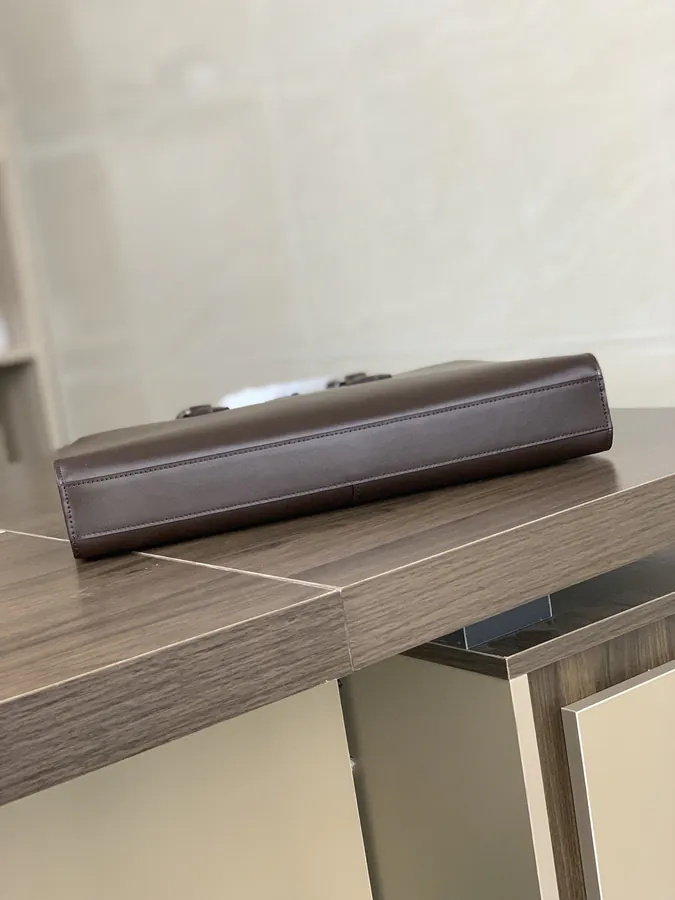Mondaine Premium Leather Briefcase with Password Lock