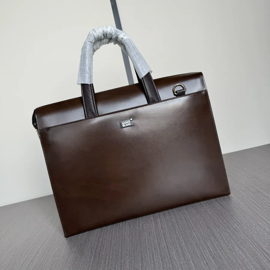 Mondaine Premium Leather Briefcase 2023 Latest Trendy Design