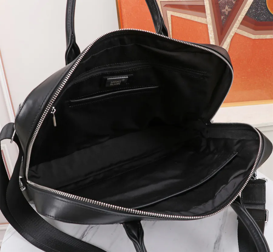 Mondaine Password Lock Briefcase in Grained Calfskin