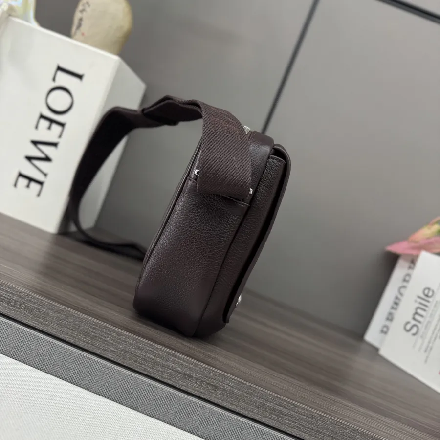 LOEWLE New Mini Soft Grained Calfskin Pebble Mail Bag