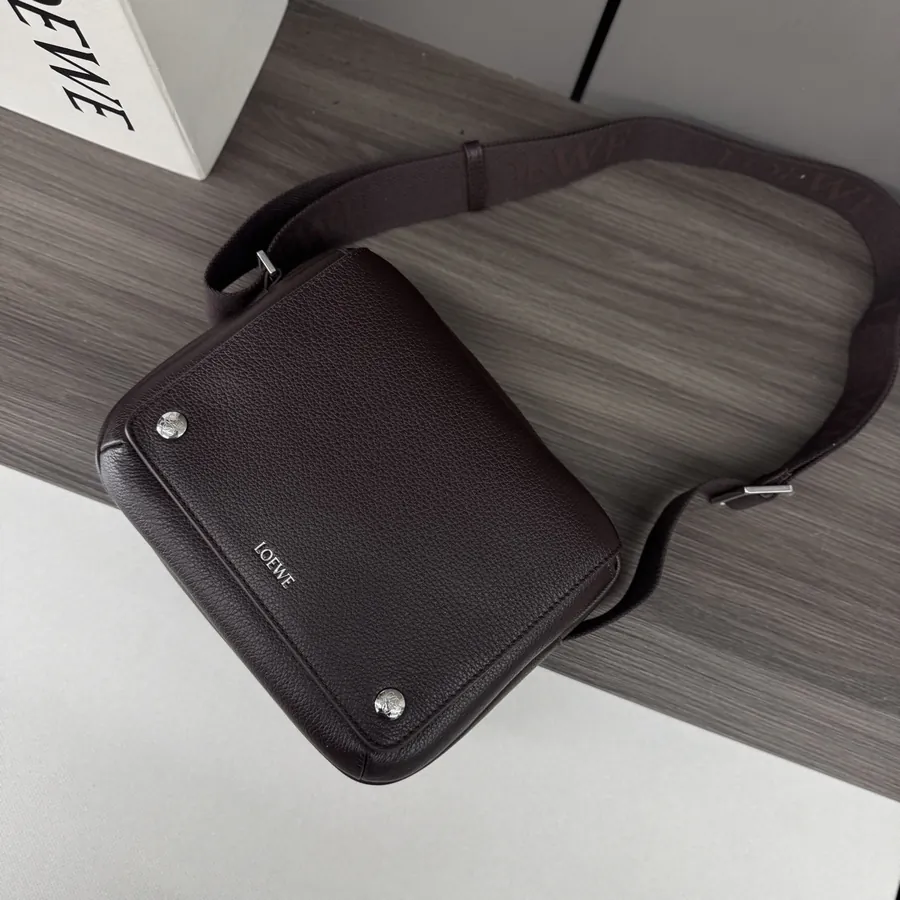 LOEWLE New Mini Soft Grained Calfskin Pebble Mail Bag