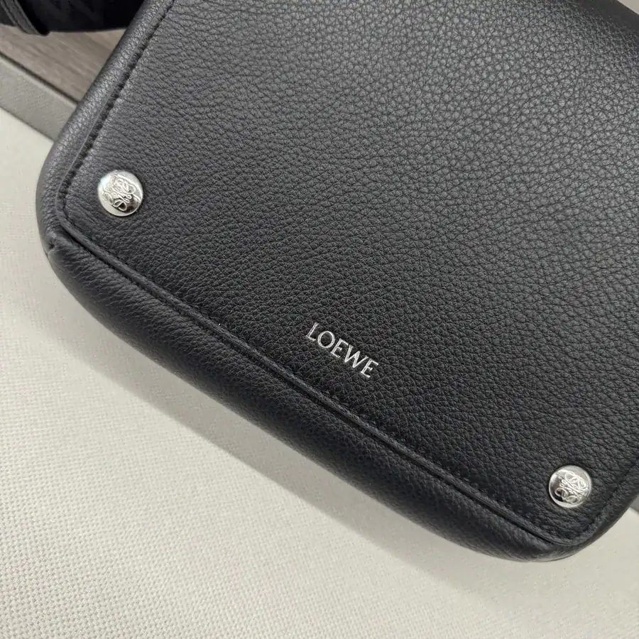 LOEWLE New Mini Soft Grained Calfskin Pebble Mail Bag