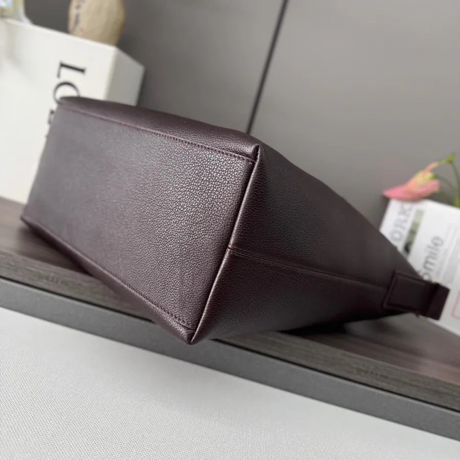 LOEWLE New Soft Grained Calfskin Cubi Crossbody Bag