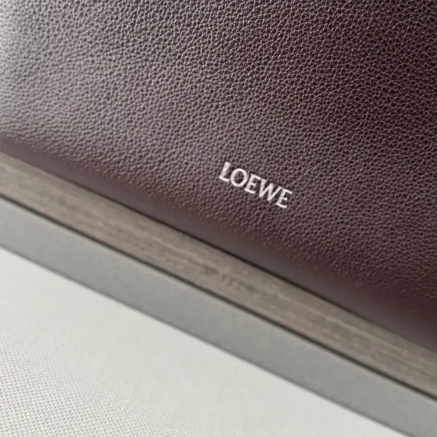 LOEWLE New Soft Grained Calfskin Cubi Crossbody Bag