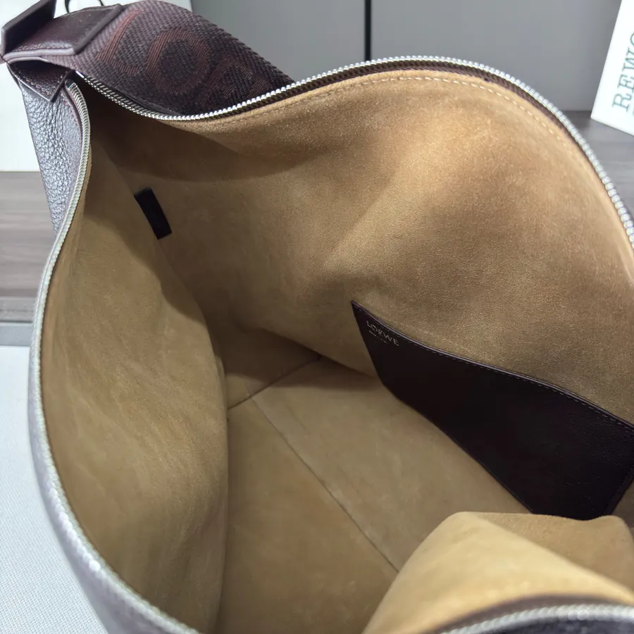 LOEWLE New Soft Grained Calfskin Cubi Crossbody Bag