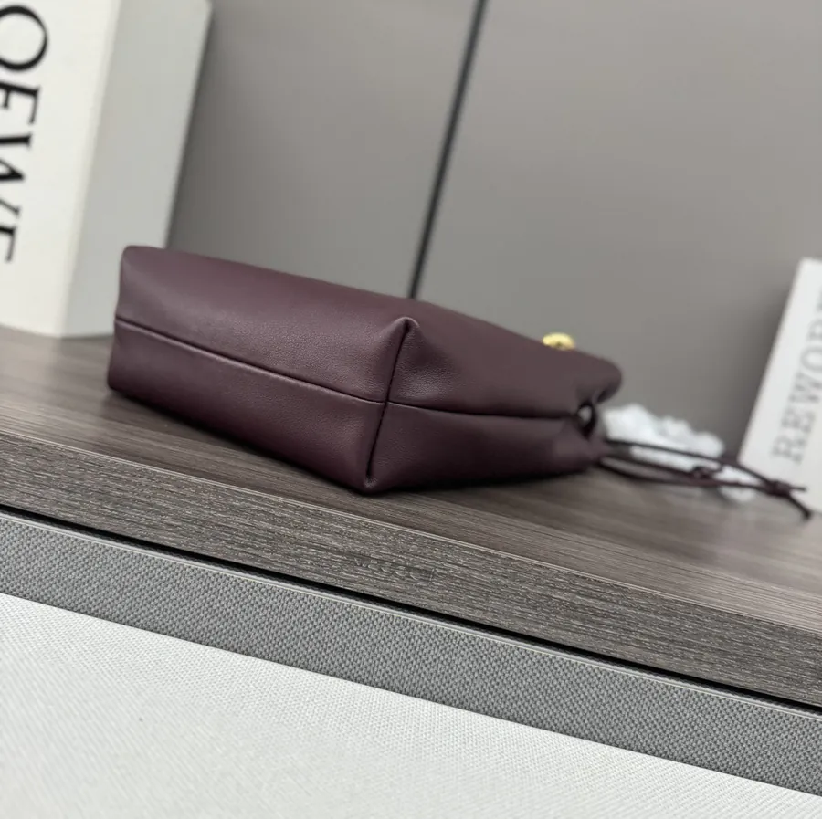 LOEWÉ Smooth Calfskin Pebble Bag