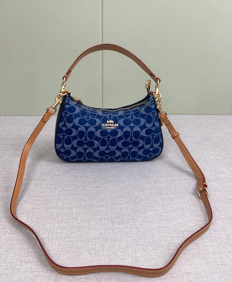 Coach Teri Denim Crossbody Bag 2025 New Arrival