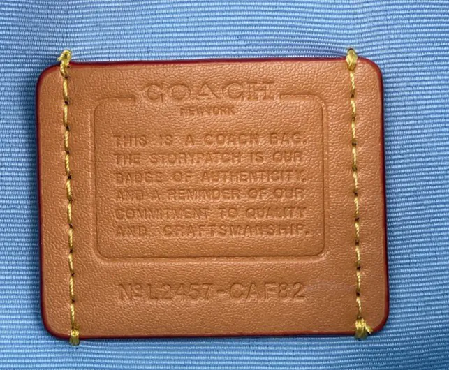 Coach Teri Denim Crossbody Bag 2025 New Arrival