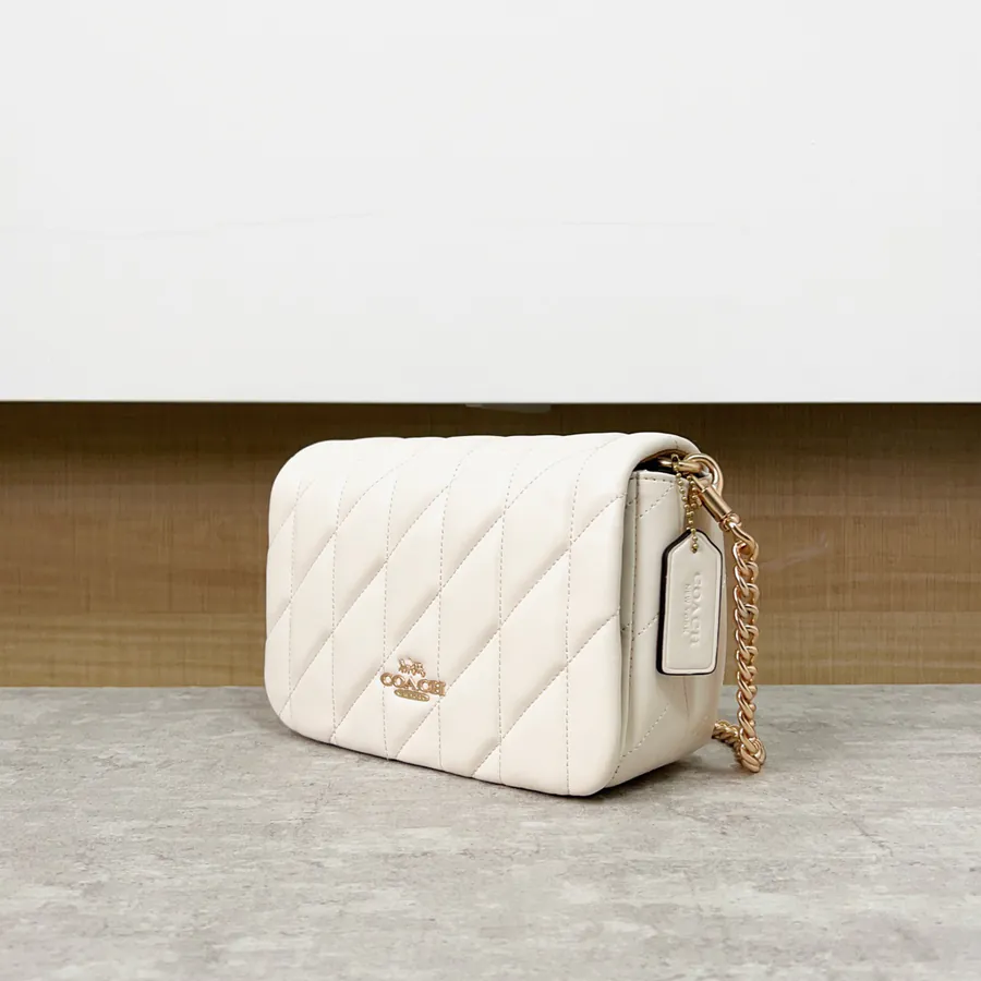 Coach Quinn Bag Cloud Shape, Semi Handmade, Cream