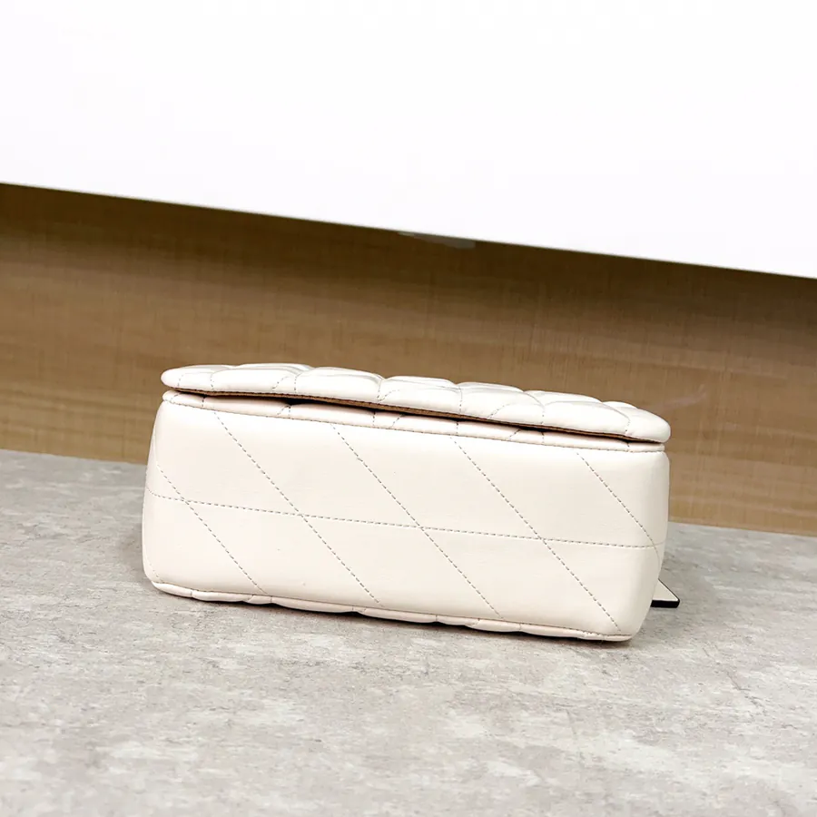 Coach Quinn Bag Cloud Shape, Semi Handmade, Cream