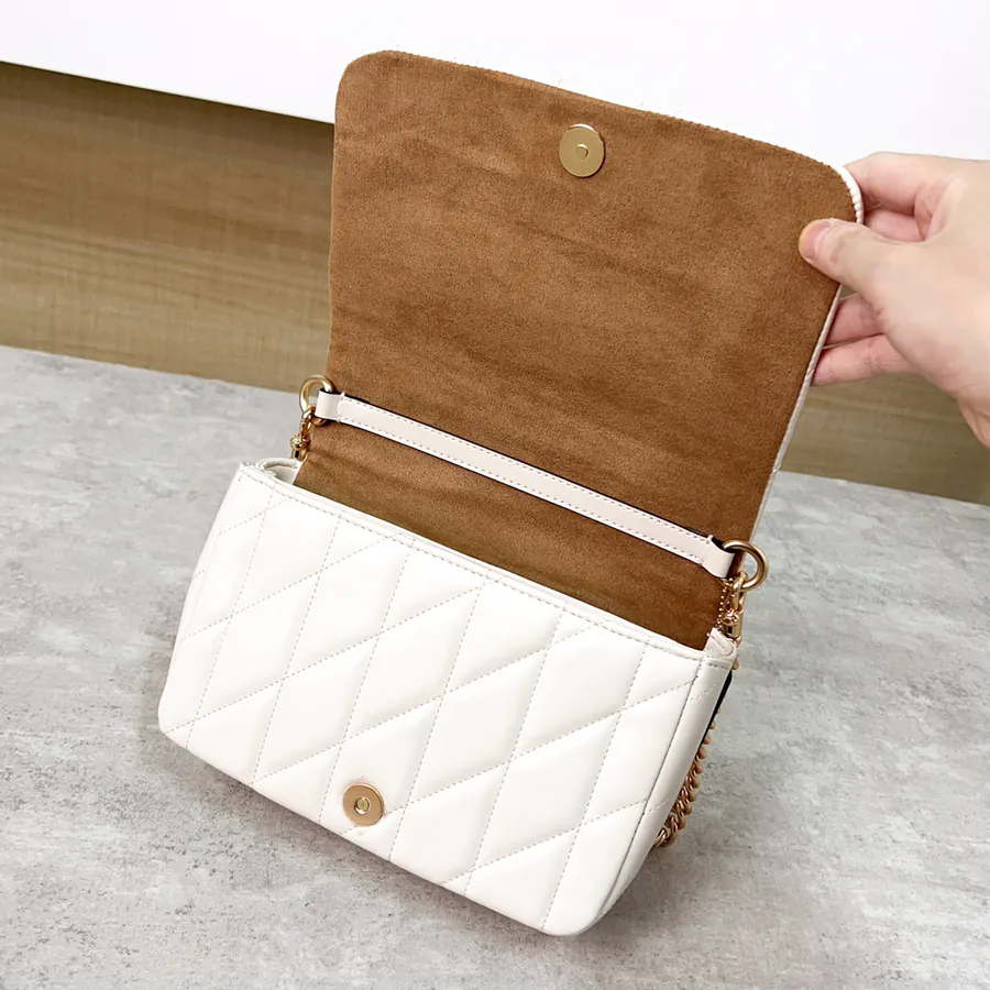 Coach Quinn Bag Cloud Shape, Semi Handmade, Cream