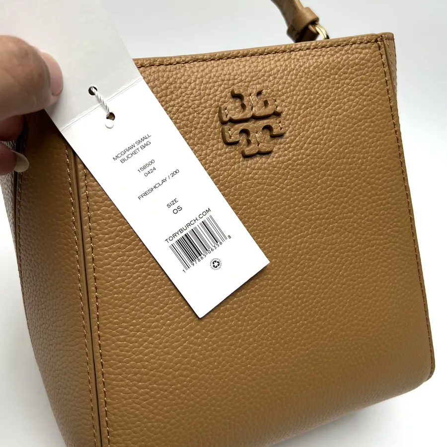 McGraw Mini Bucket Bag, Grained Calfskin