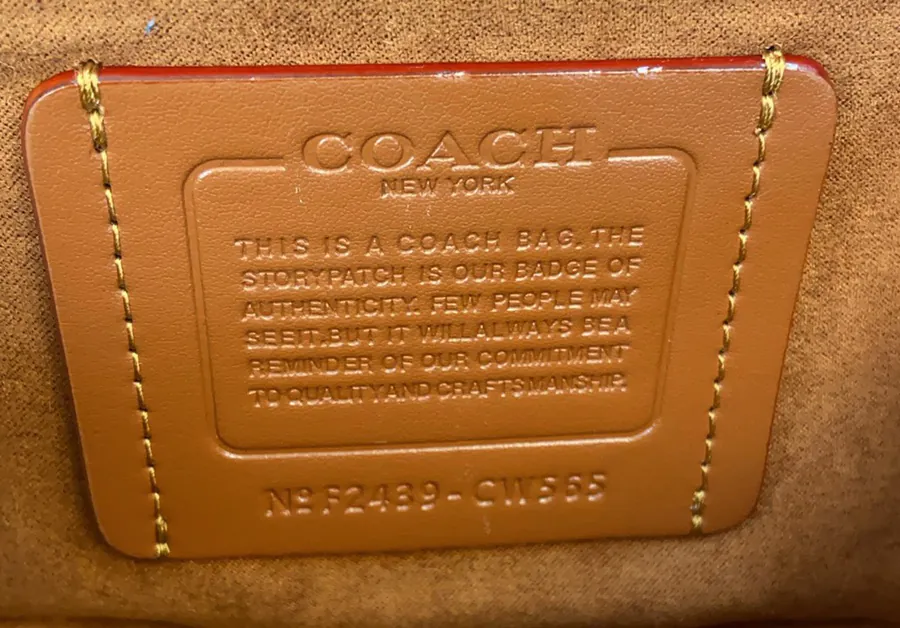 Coach New Classic Postman Bag in Grained Calfskin