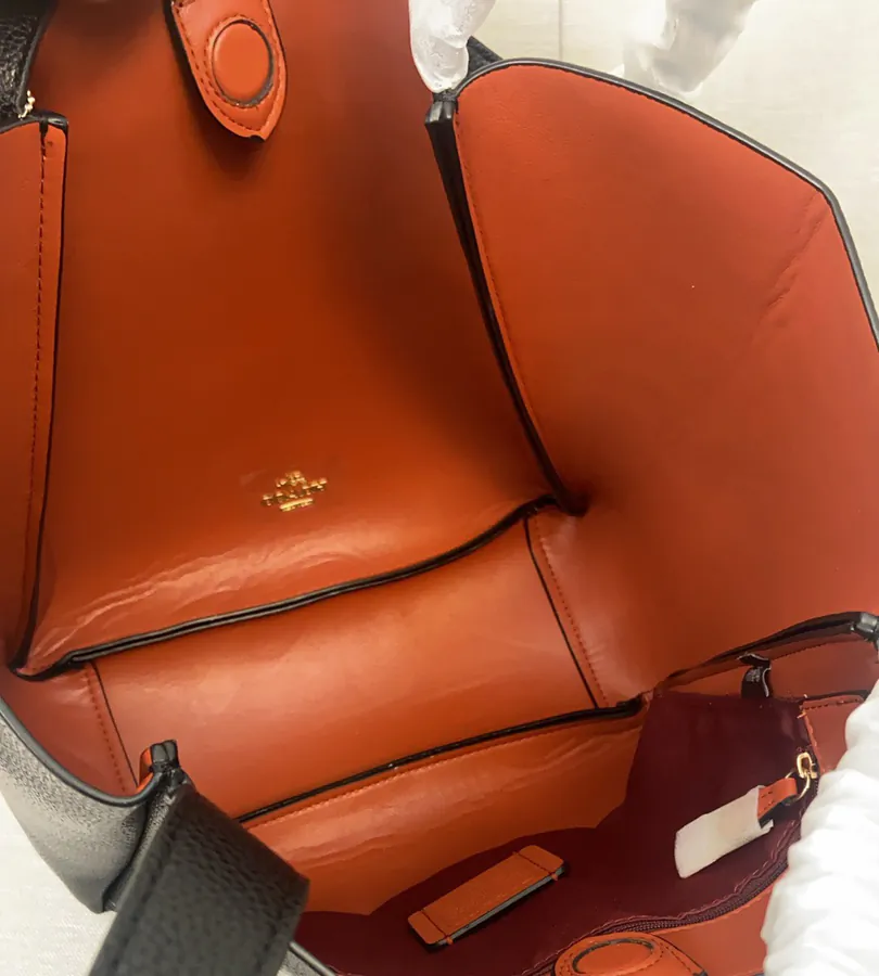 Coach Hadley Bucket Bag in Grained Calfskin