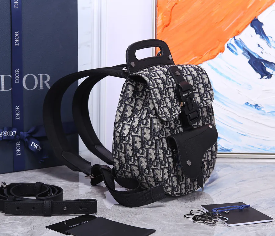 Christian Dior Saddle Double Shoulder Bag