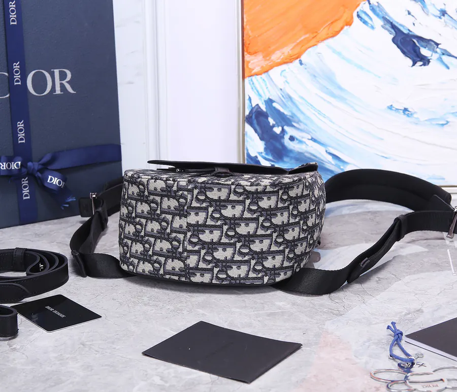 Christian Dior Saddle Double Shoulder Bag
