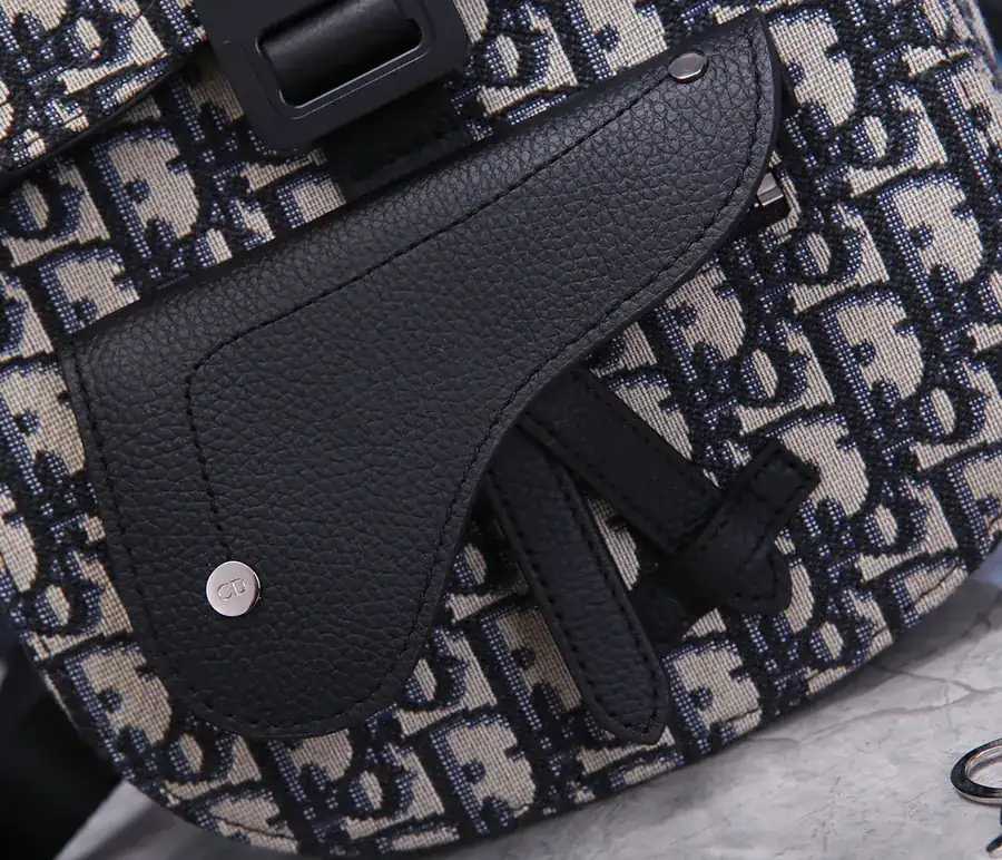 Christian Dior Saddle Double Shoulder Bag