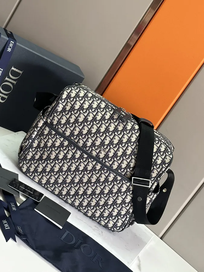 Dior New Baby Bag with Oblique Print