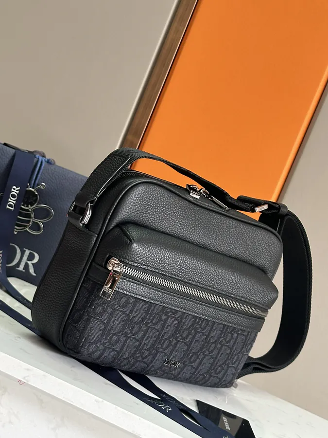 Rider 2.0 Zip Messenger Bag Autumn 2024 Menswear Collection
