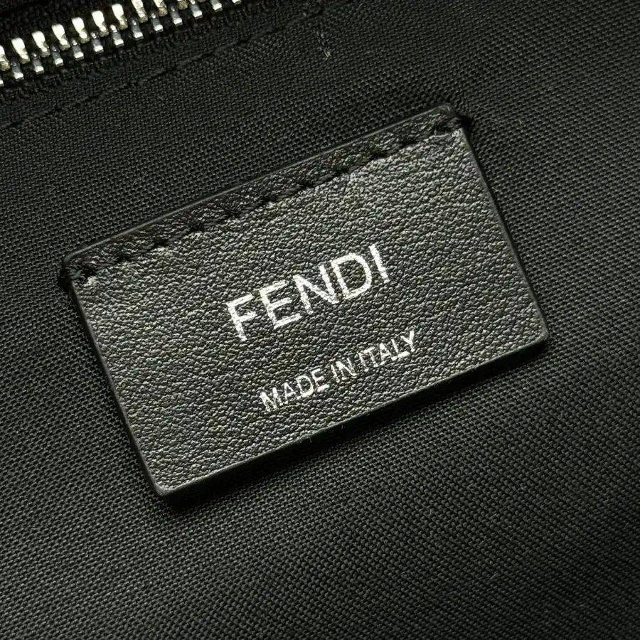 Mini Structured Crossbody Bag with FF Logo Metal Stud