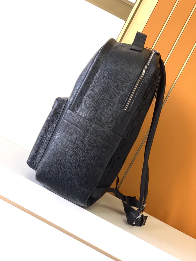 MONTBLANC Double Shoulder Bag Natural Grained Calfskin