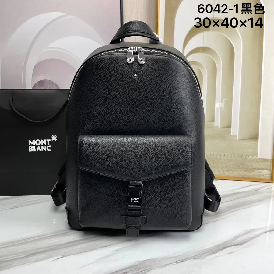 Mondaine Double Shoulder Bag Grained Calfskin