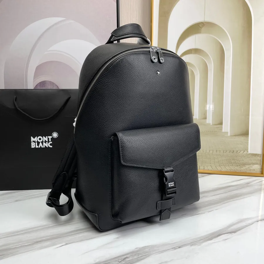 Mondaine Double Shoulder Bag Grained Calfskin
