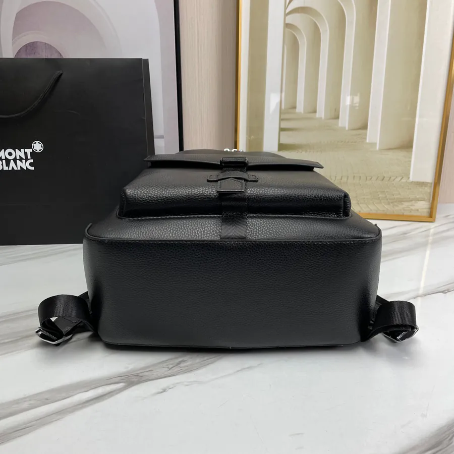 Mondaine Double Shoulder Bag Grained Calfskin